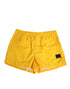 Dolce & Gabbana Yellow Nylon Logo Plaque Boxer Shorts Swimwear